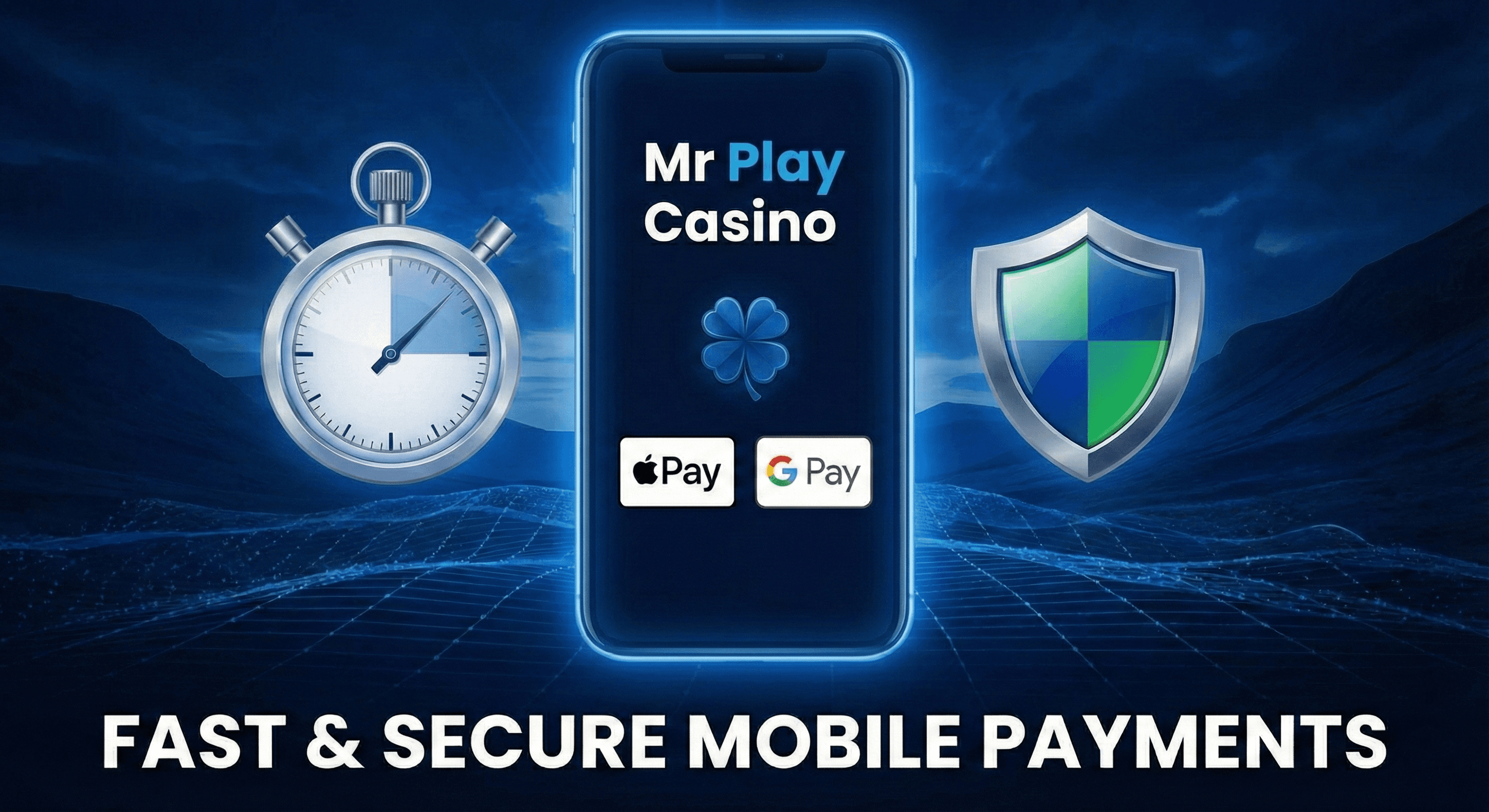 Mr Play Casino's latest payment updates integrate Apple Pay and Google Pay