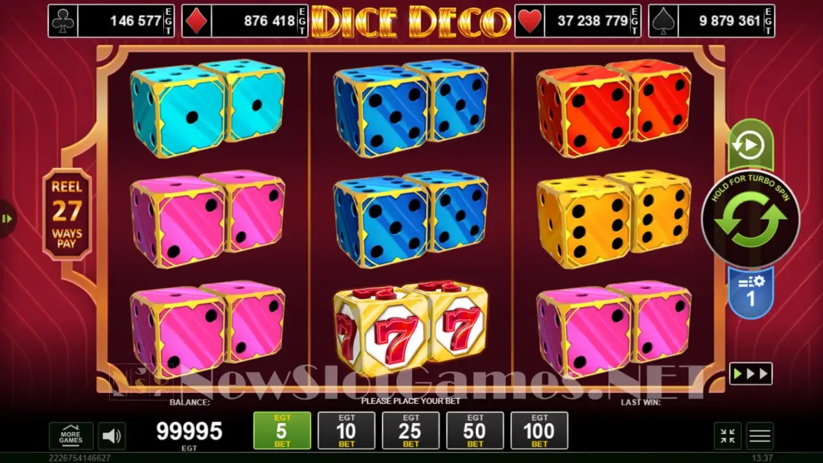 Review of Amusnet Interactive Dice Deco