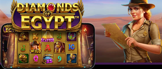 Pragmatic Play Launches Diamonds of Egypt Slot with 4 Exciting Jackpots